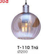 Đèn Thả VE1 T-110 Trà Ø200